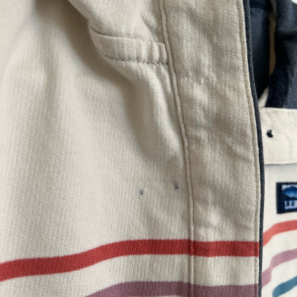 L.L. Bean Multicolor Striped Pullover - Picture 3 of 5